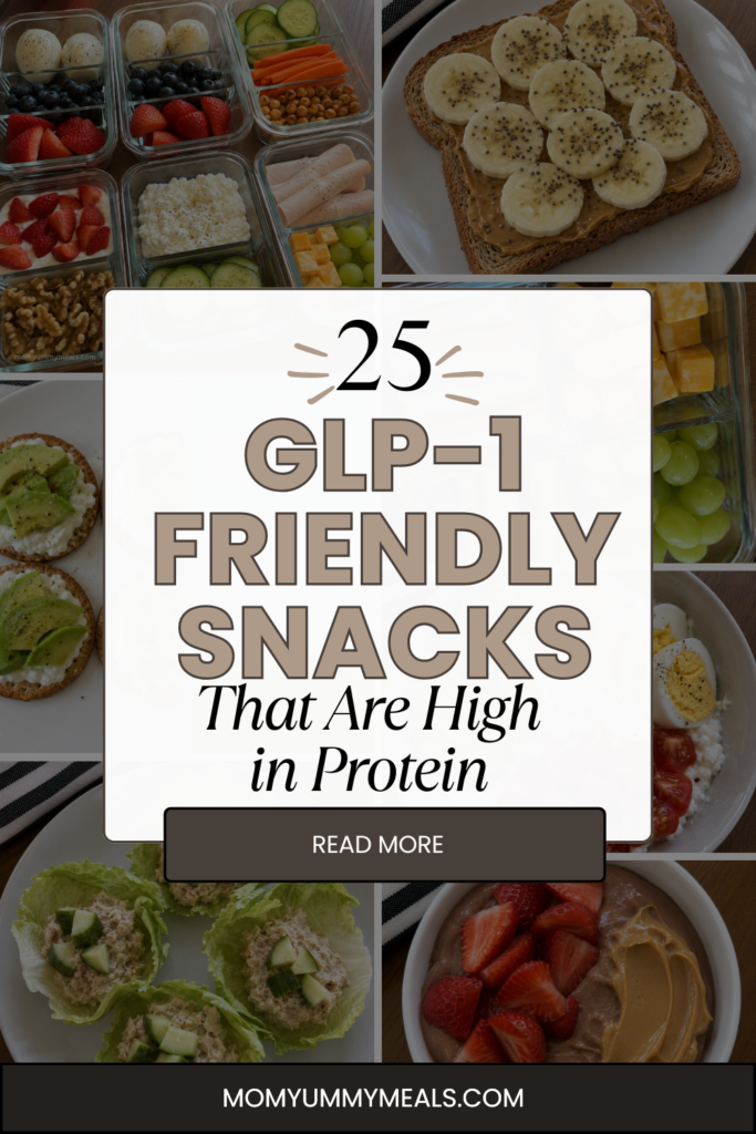 25 GLP-1 Friendly Snacks That Are Easy & High in Protein