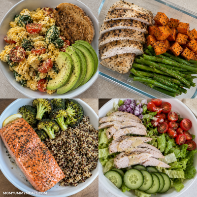 Quick high protein GLP-1 meal ideas for breakfast lunch and dinner