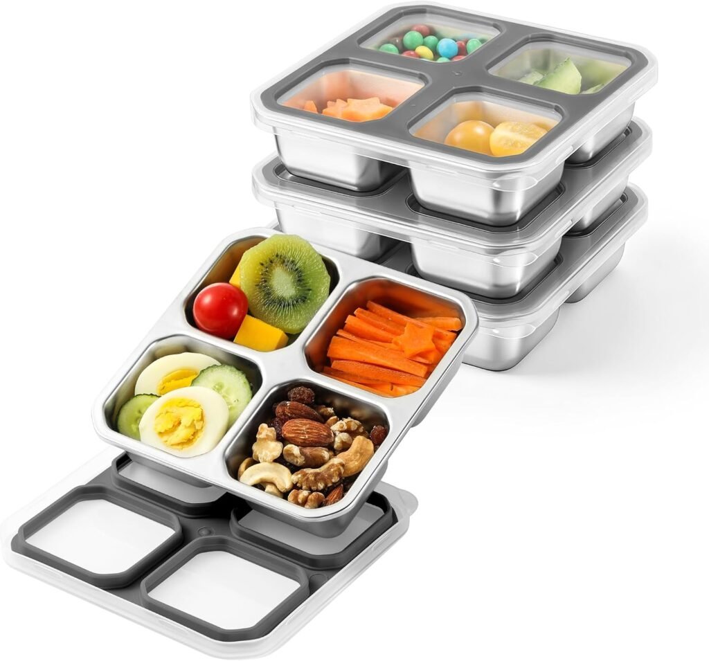 divided snack containers